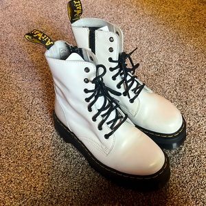 White Dr Martens
